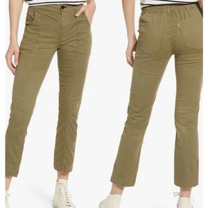 Askk NY twill olive green pants